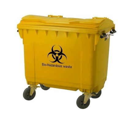 रिसेप्टेकल, कचरा, पहिएदार, 1100 लीटर (YF-1100LA )